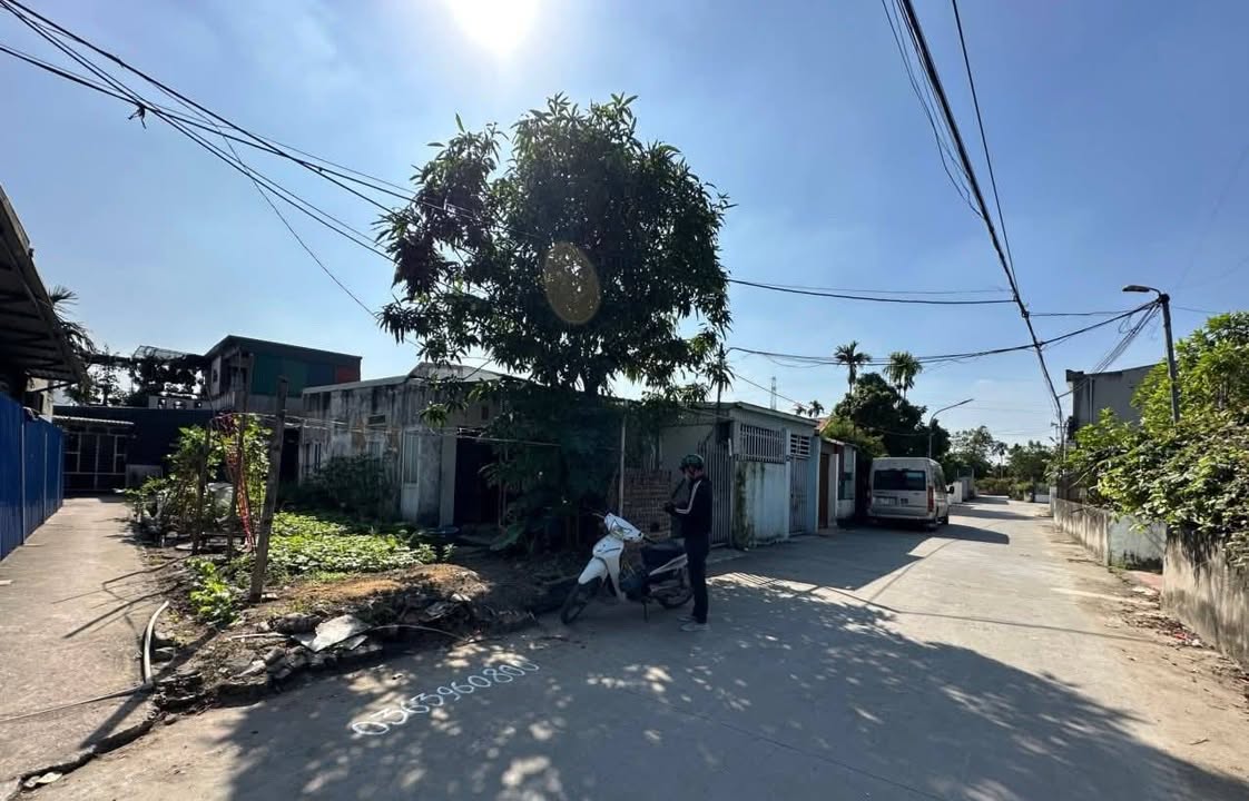 Đất lô góc 80m² mặt đường Kiến Phong, An Dương - Giá 2 tỷ, ô tô tránh nhau!