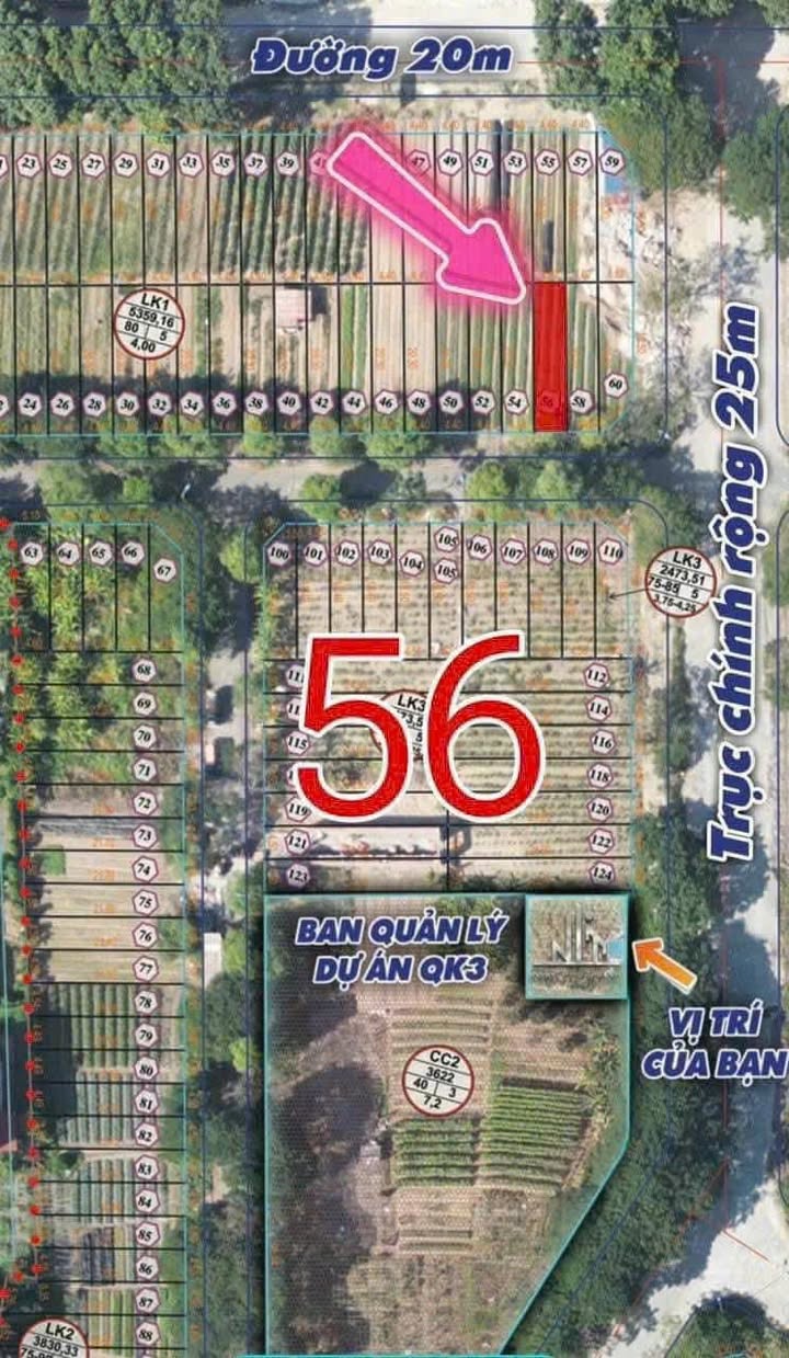 Đất nền dự án QK3 Nam Hải 89.3m² giá 4 tỷ - Vị trí đắc địa, sẵn sàng đầu tư!