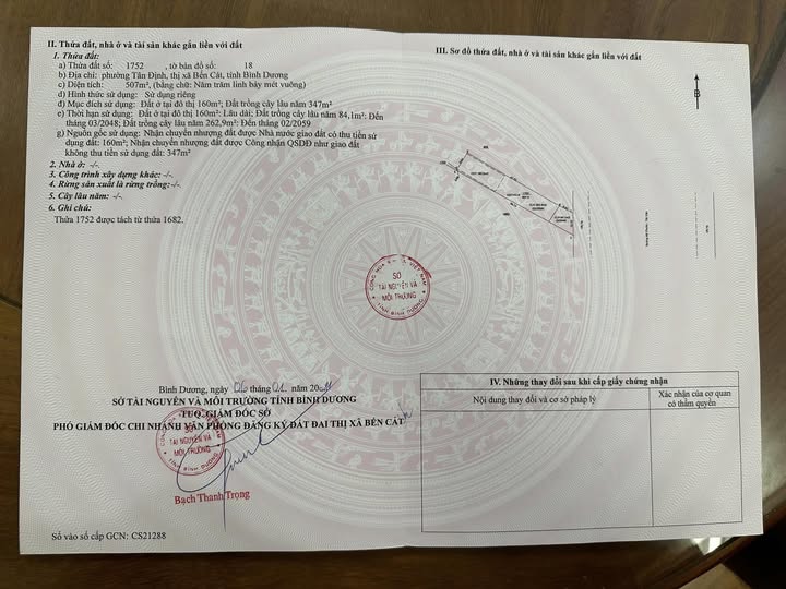 Đất nền mặt tiền đường Mỹ Phước Tân Vạn, Tân Định, 507m² - Cơ hội đầu tư sinh lời!