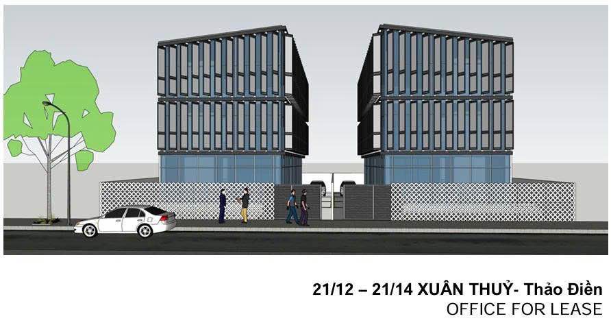 Cho thuê văn phòng mặt tiền Xuân Thủy, Thảo Điền, Quận 2 - Diện tích 420m², giá chỉ 6.500 USD/tháng!