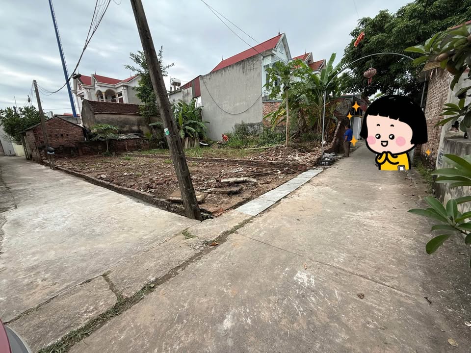 Đất lô góc Đào Viên, Quế Võ 88m² giá 1 tỷ - Cơ hội đầu tư sinh lời!