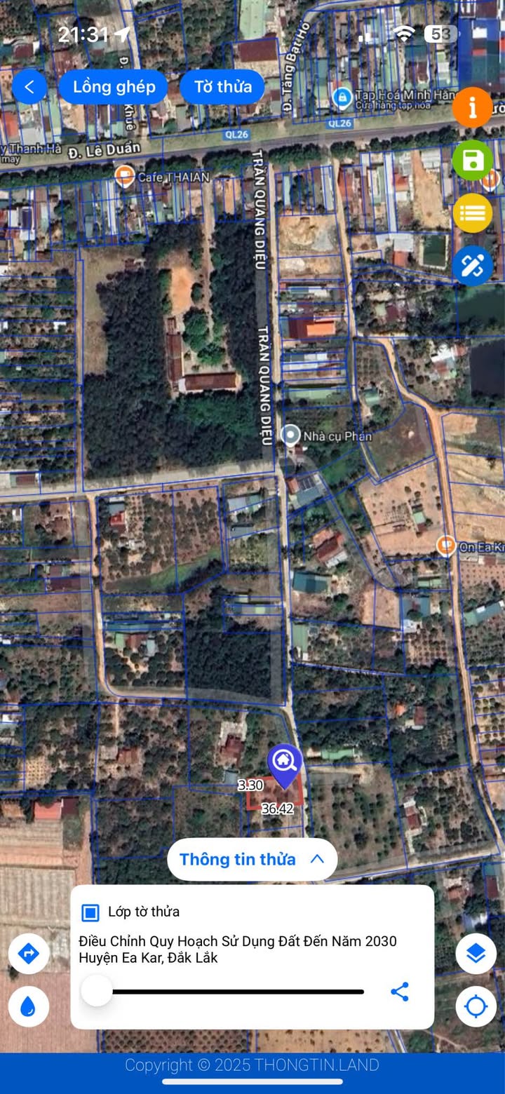 Đất thổ cư 80m² tại xã Ea Knốp, Đắk Lắk - Giá chỉ 840 triệu!