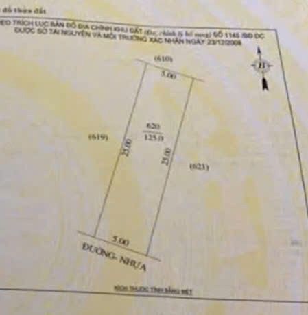 Đất mặt tiền đường Lê Bá Tùng, Vinh 125m² giá 7 tỷ - Kinh doanh sầm uất!