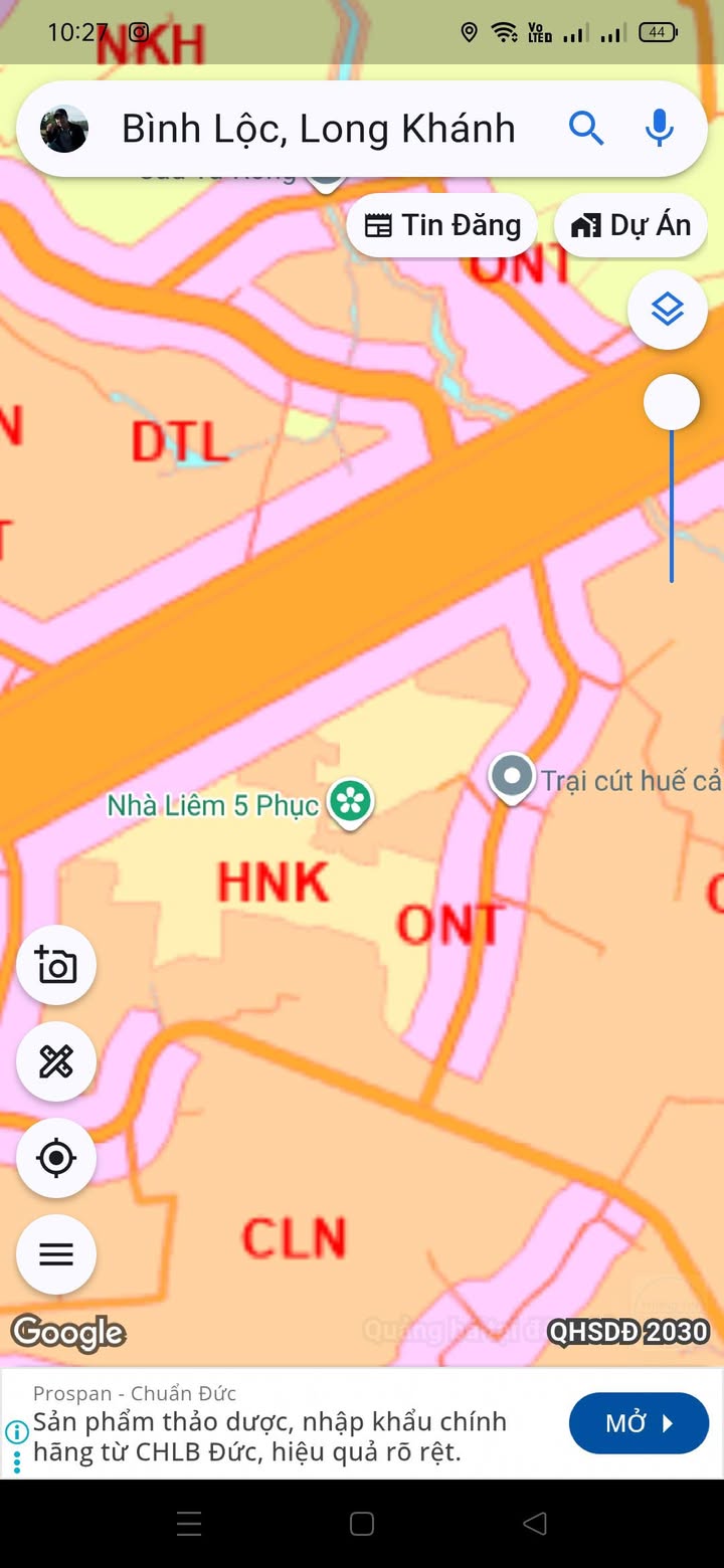 Đất nền đầu tư Phường Bình Lộc 135m² giá chỉ 600 triệu - Cơ hội hiếm có!