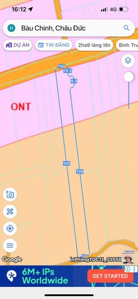 Đất nền Bàu Chinh 90m² giá thỏa thuận - Đầu tư sinh lời ngay!