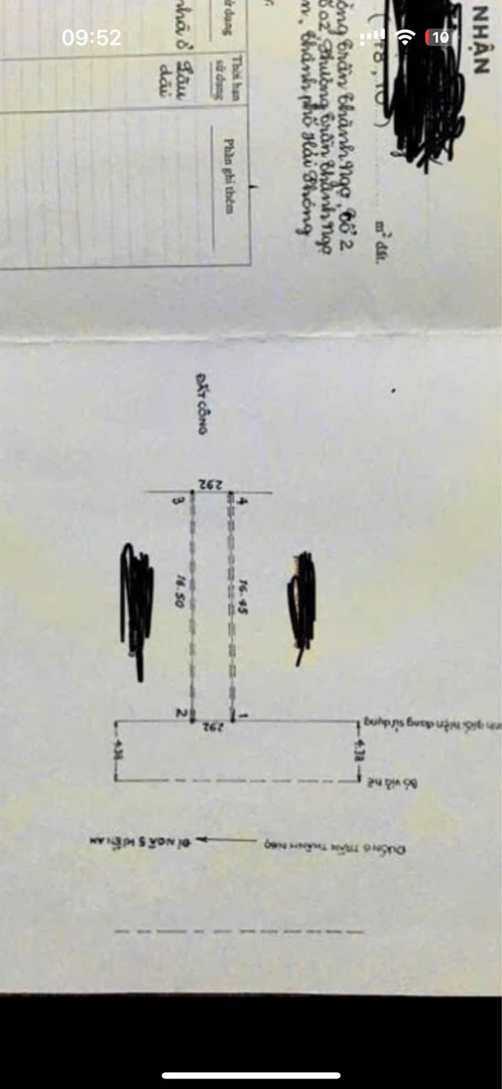 Đất mặt tiền Trần Thành Ngọ, Kiến An 120m² giá 18 tỷ - Vị trí kinh doanh đắc địa!
