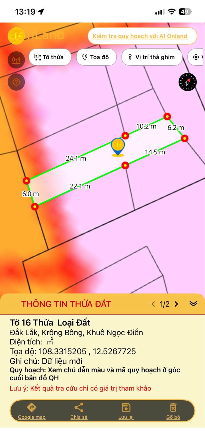 Bán đất thổ cư 210m² tại tỉnh lộ 9, xã Khuê Ngọc Điền - Đầu tư sinh lời cao!