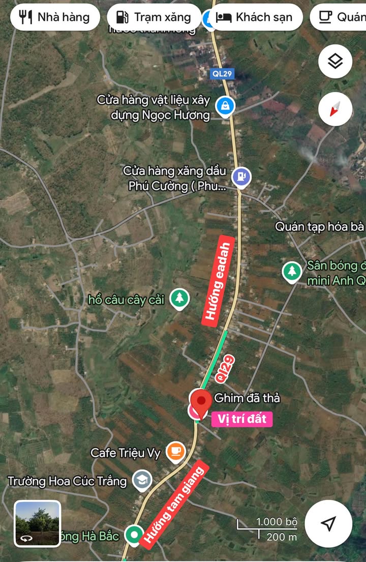 Đất nền 2 mặt tiền Quốc lộ 29, Tam Giang 1000m² giá 5.3 tỷ - Đầu tư sinh lời ngay!