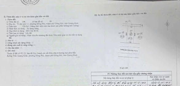 Đất nền Bắc Trần Quang Khải 126m² giá thỏa thuận - Hướng Nam tuyệt đẹp!