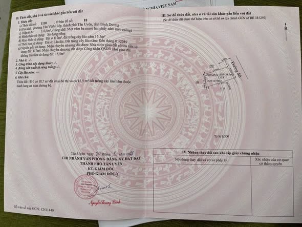 Đất nền Tân Vĩnh Hiệp 128m² giá chỉ 3 tỷ - Đầu tư sinh lời cao!