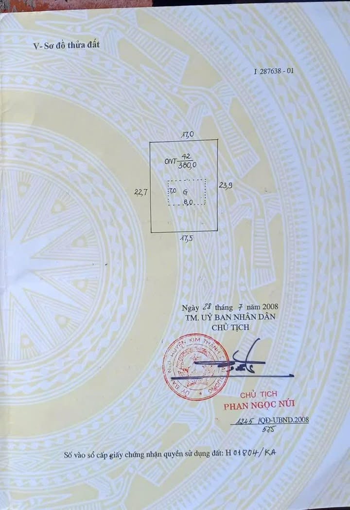 Đất nền Kim Anh, Kim Thành 380m² giá 2 tỷ - Cơ hội đầu tư hấp dẫn!