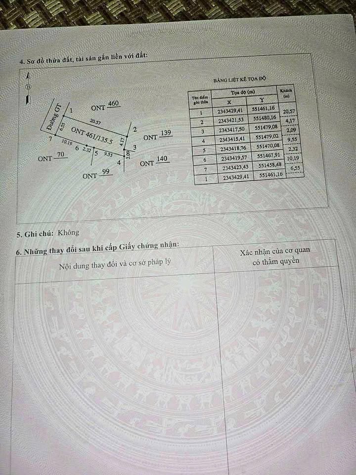Đất thổ cư Thạch Khoán 135m² giá 600 triệu - Chính chủ bán gấp!