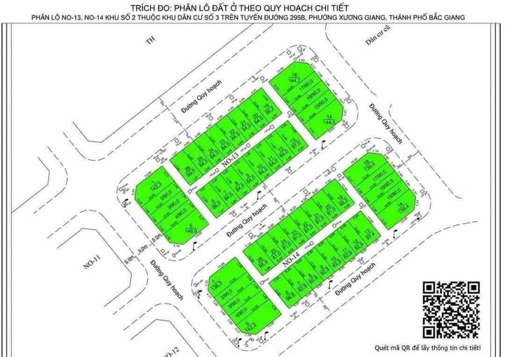 Đất nền 84m² tại Xương Giang, Bắc Giang - Giá chỉ 4 tỷ, cơ hội đầu tư tuyệt vời!