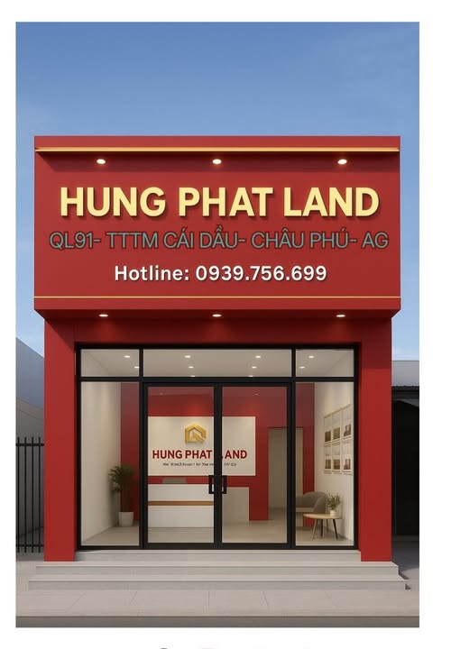 Cho thuê mặt bằng đẹp tại thị trấn Cái Dầu, Châu Phú, An Giang - Vị trí đắc địa cho kinh doanh