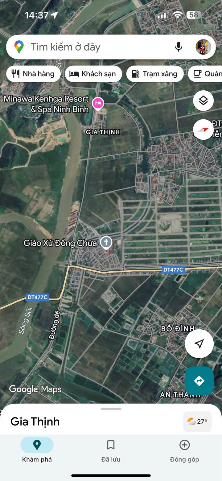 Đất nền Gia Thịnh Ninh Bình 127m² giá 1 tỷ - Gần trục đường Bái Đính - Ba Sao