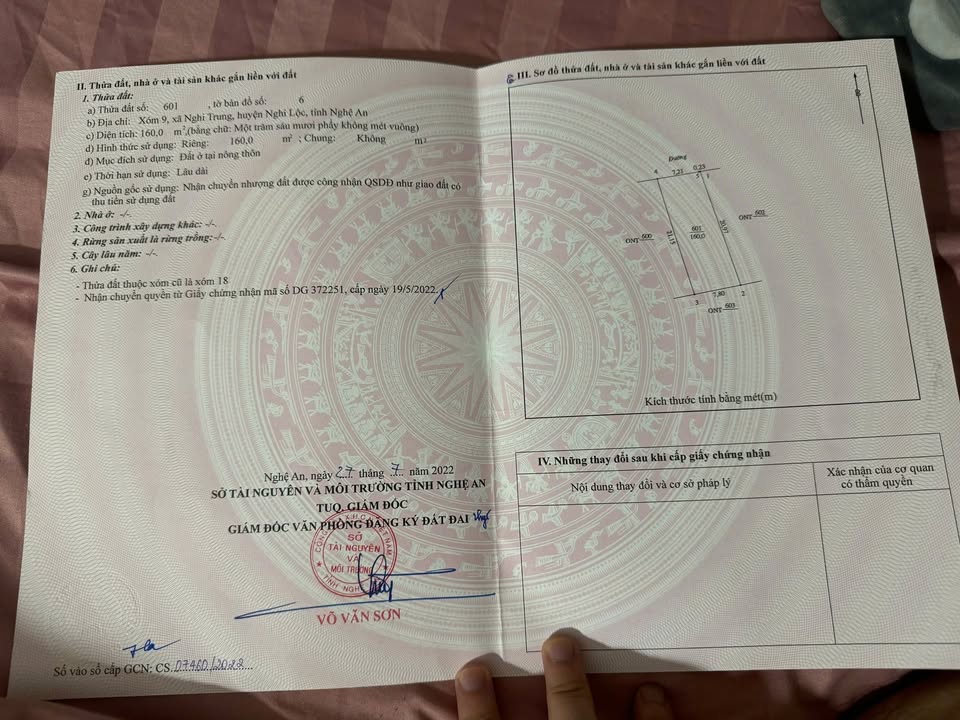 Đất nền Nghi Trung 160m² giá 2 tỷ - Cơ hội đầu tư hiếm có!