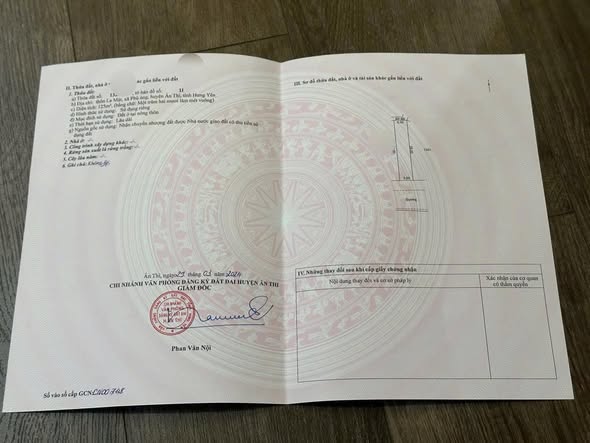 Đất đấu giá mặt đường Quốc Lộ 38, Ân Thi, Hưng Yên - Đầu tư sinh lời chỉ từ 200 triệu!