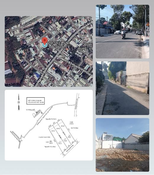 Đất nền Phú Lợi Thủ Dầu Một 99m² giá 2.5 tỷ - Gần Nguyễn Bình chỉ 80m!