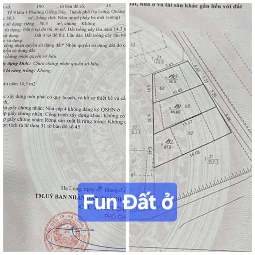 Nhà 2 tầng tại Giếng Đáy Hạ Long 50m² giá 1.3 tỷ - Bán gấp vị trí trung tâm!