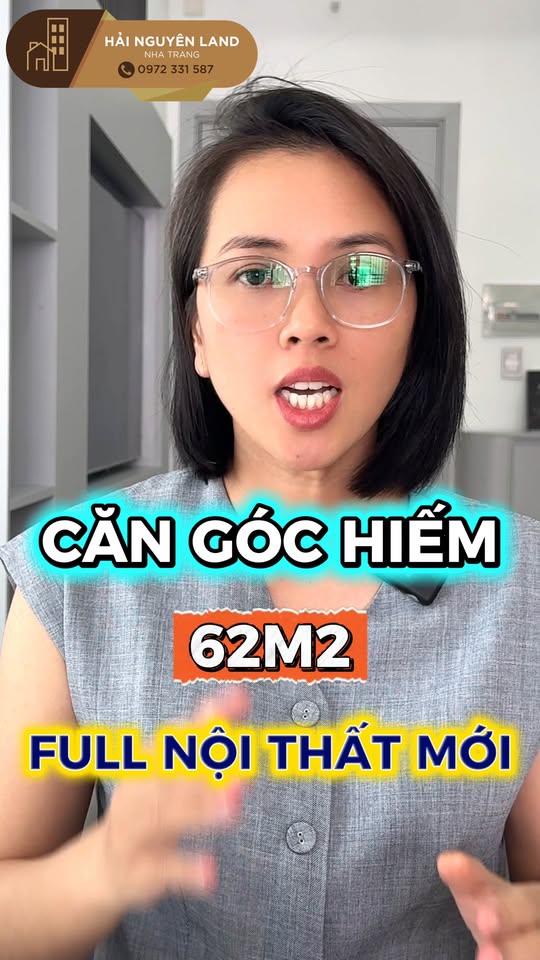 Căn hộ góc Mường Thanh Viễn Triều Nha Trang 62m² giá 3.48 tỷ - Thiết kế hiện đại, full nội thất!
