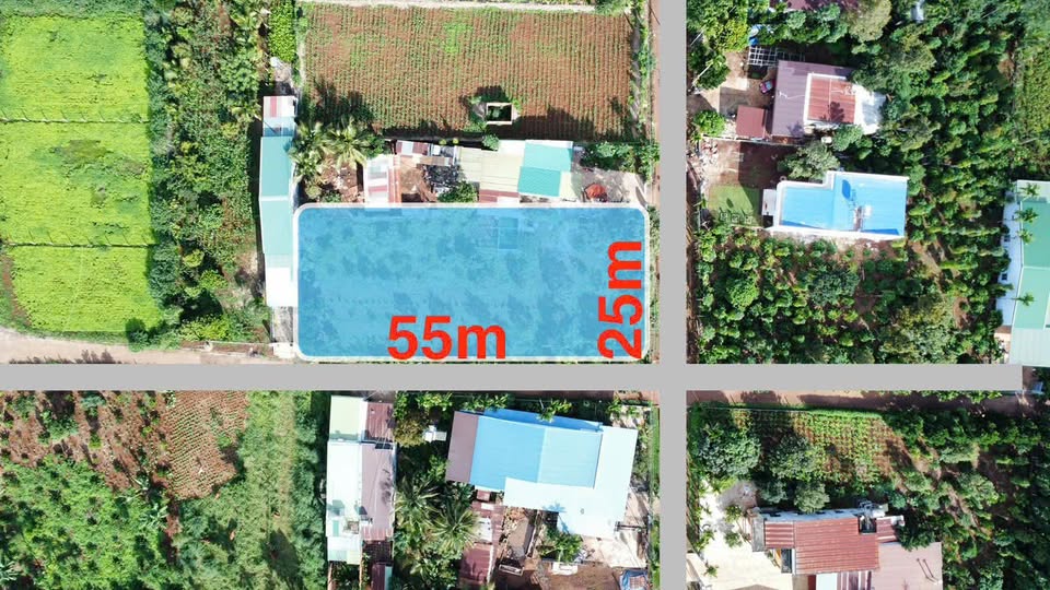 Đất nền 2 mặt tiền Phường Tân An 1375m² giá 1.925 tỷ - Đầu tư sinh lời ngay!