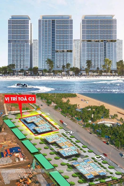 Căn hộ Studio Sun Centro Town Hạ Long 33m² giá 580 triệu - Sở hữu view biển tuyệt đẹp!