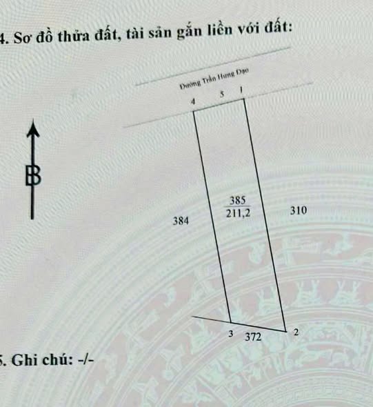 Đất mặt tiền Trần Hưng Đạo, phường Phước Nguyên, 211m² giá 10.5 tỷ - Đầu tư sinh lời ngay!