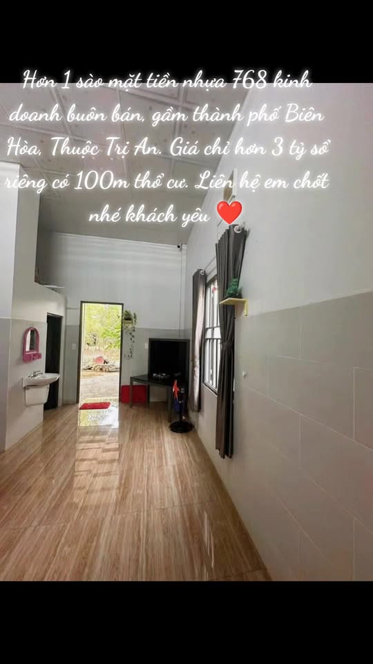 Nhà mặt tiền đường 768 xã Trị An 1133m² giá 3.99 tỷ - Đầu tư sinh lời ngay!