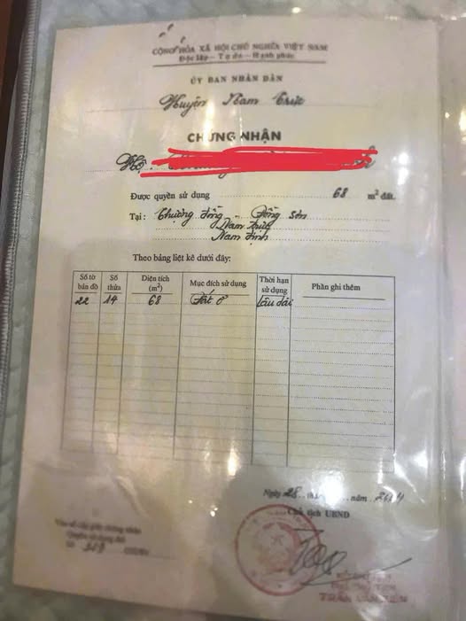 Đất nền góc ngay ngã tư Đường Đen, Đồng Sơn, Nam Trực 68m² - Cơ hội đầu tư tuyệt vời!