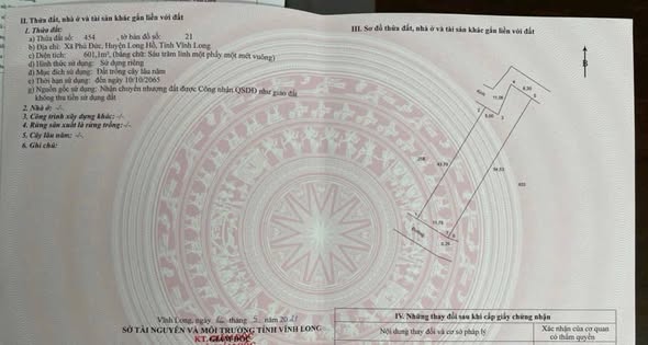 Đất nông nghiệp 2.330m² tại xã Long Hồ, Vĩnh Long - Giá chỉ 1.39 tỷ, thương lượng nhanh chóng!