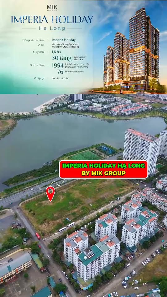 Căn hộ cao cấp Imperia Holiday Hạ Long 16000m² - Sẵn sàng đầu tư và an cư!