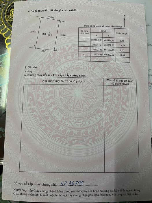 Đất nền Yên Lâm, Ninh Bình 109.9m² giá chỉ 400 triệu - Cơ hội đầu tư tuyệt vời!