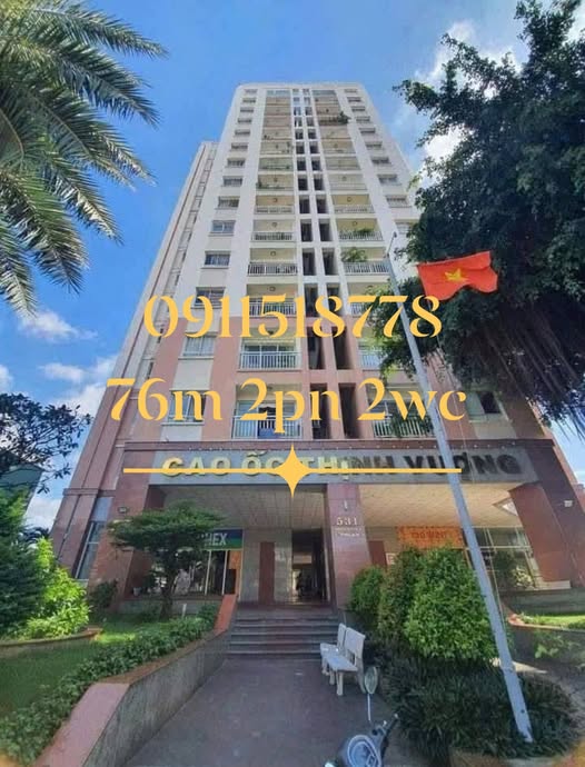 Căn hộ Cao ốc Thịnh Vượng Quận 2 77m² giá 3.55 tỷ - Full nội thất ngay!