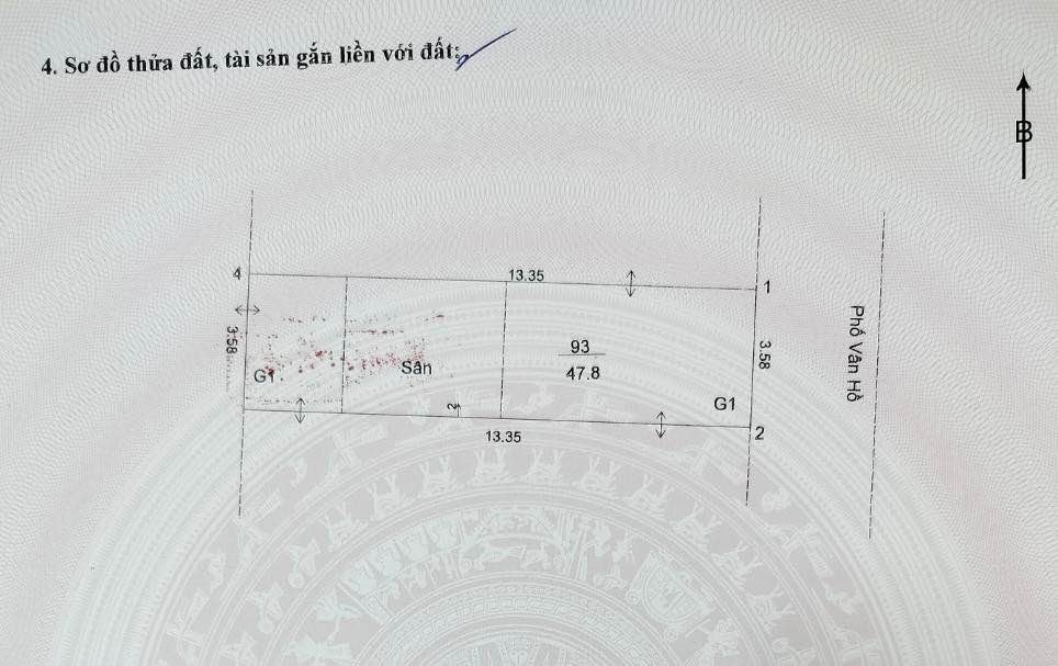 Nhà mặt phố Vân Hồ, quận Hai Bà Trưng, 48m² giá 25 tỷ - Đầu tư sinh lời ngay!