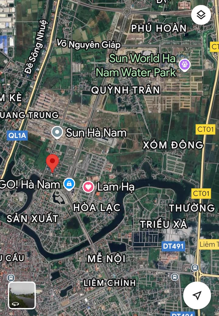 Đất 2 mặt tiền tại Lam Hạ, Phủ Lý 99m² - Vị trí đắc địa, tiềm năng sinh lời!