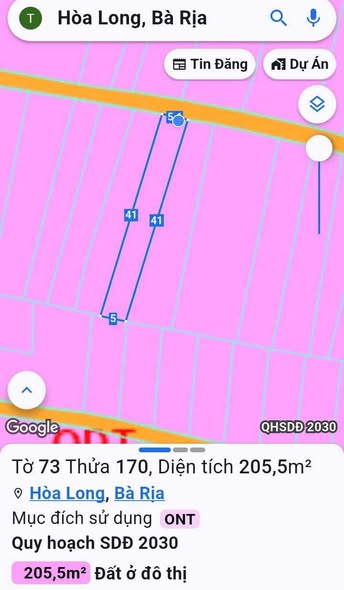 Nhà phố Hòa Long, Bà Rịa - Vũng Tàu, 205m² giá 2 tỷ - Đường nhựa rộng rãi!