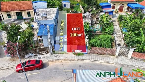 Đất nền lô góc tại phường Hòa Bình, Thủy Nguyên 100m² giá chỉ 2 tỷ - Đầu tư sinh lời!