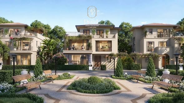 Biệt thự đơn lập The Pearl Waterpoint 256m² giá 13.767 tỷ - Đầu tư an cư bền vững!