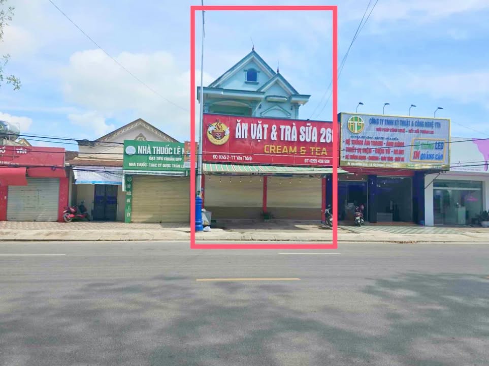 Đất kinh doanh mặt đường QL7B Thị trấn Yên Thành 108m² - Tiềm năng sinh lời cao!