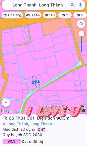 Lô đất thổ cư Long Thành 90m² - Giá tốt, cần bán gấp!