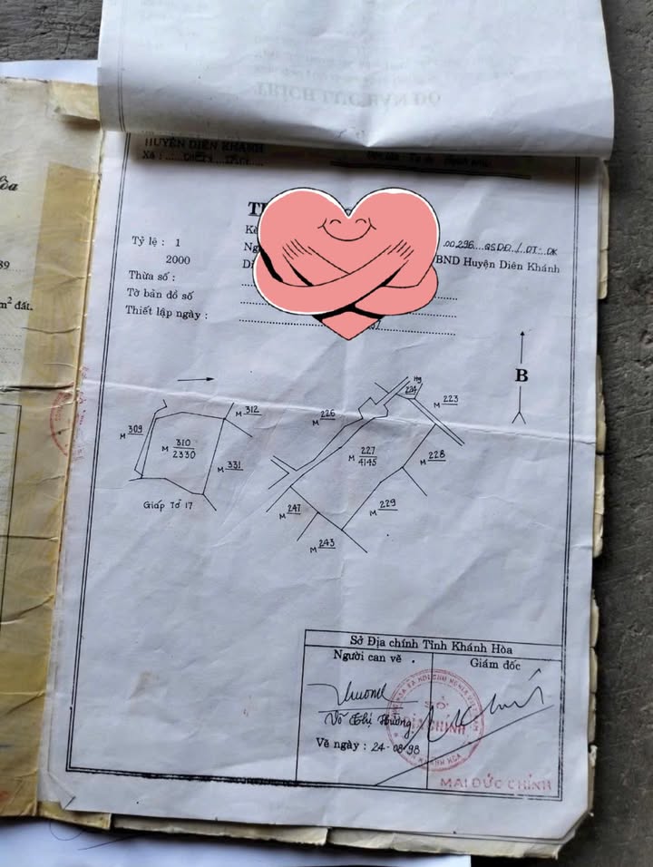 Đất nền Diên Tân 4145m² giá 1 tỷ - Sổ đỏ chính chủ, mặt tiền đẹp!