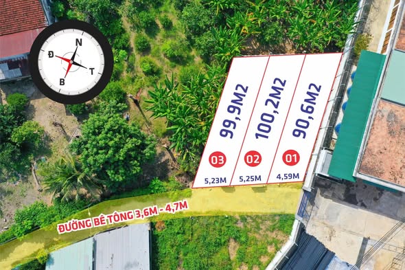 Đất nền Vĩnh Trung Nha Trang 90.6m² giá 1.685 tỷ - Tiềm năng sinh lời cao!