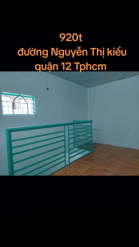 Nhà phố Nguyễn Thị Kiểu, Q.12 - 21m² giá chỉ 920 triệu - Sẵn sàng vào ở ngay!