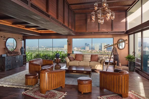 Cho thuê Penthouse Tropic Garden Thảo Điền 600m² - View 360° đẳng cấp, vào ở ngay!