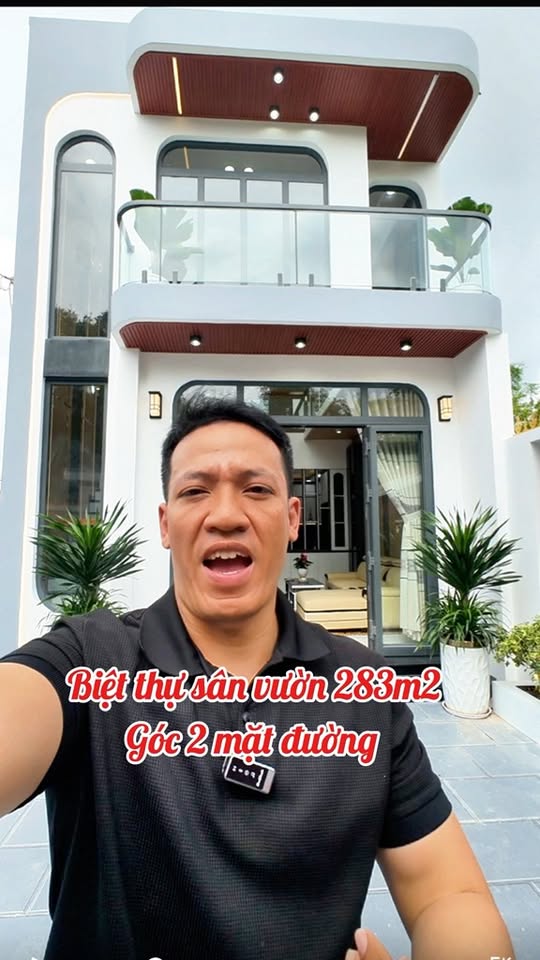 Biệt thự sân vườn Mỹ Lộc, Cần Giuộc 283m² giá 3.98 tỷ - Đầu tư sinh lời!