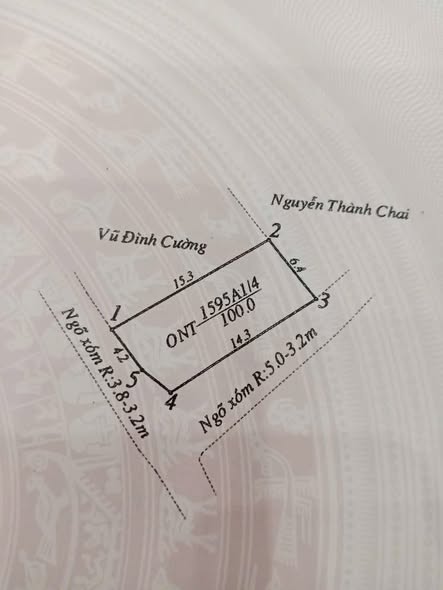 Đất nền Lưu Kiếm, Thủy Nguyên 100m² giá 1.3 tỷ - Lô góc 2 mặt tiền, ô tô tận nơi!