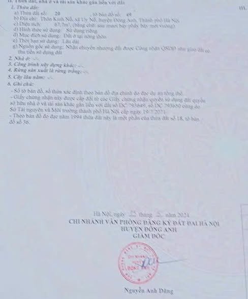 Đất nền Xóm Đồi, Đông Anh 67.7m² giá chỉ 8x triệu - Đầu tư sinh lời ngay!