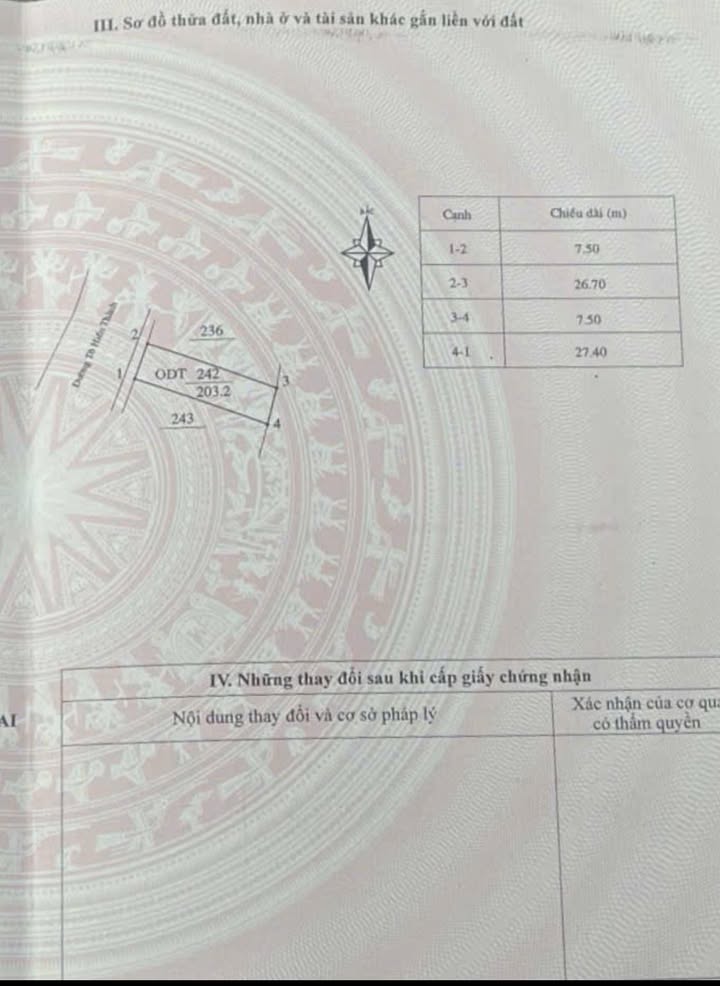 Đất thổ cư 203m² Tô Hiến Thành, Vĩnh Yên chỉ 5.5 tỷ - Kinh doanh tốt!