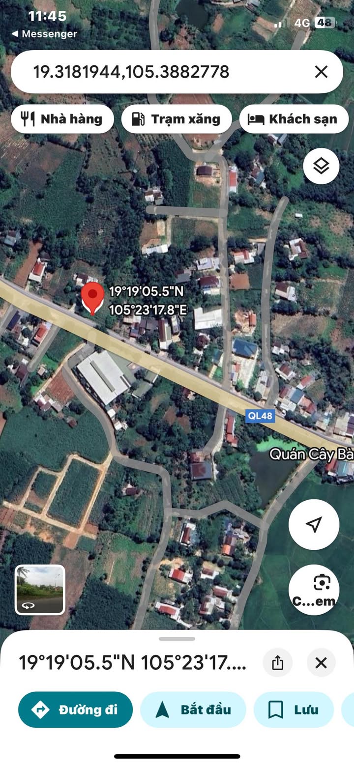 Đất nền mặt tiền Quốc lộ 48 Nghĩa Tiến 420m² - Cơ hội đầu tư sinh lời