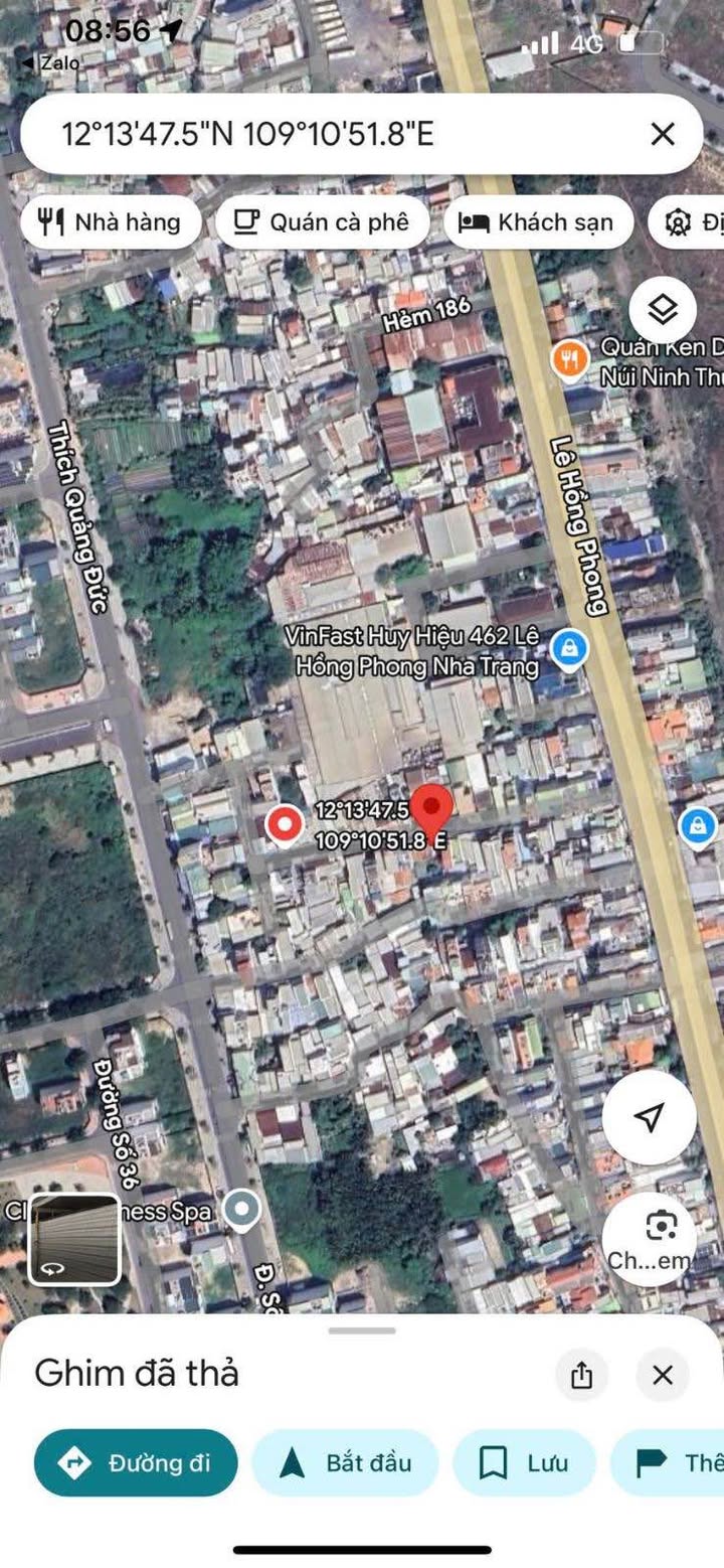 Đất nền Nha Trang Lê Hồng Phong 51.7m² giá 3.95 tỷ - Cơ hội đầu tư sinh lời!